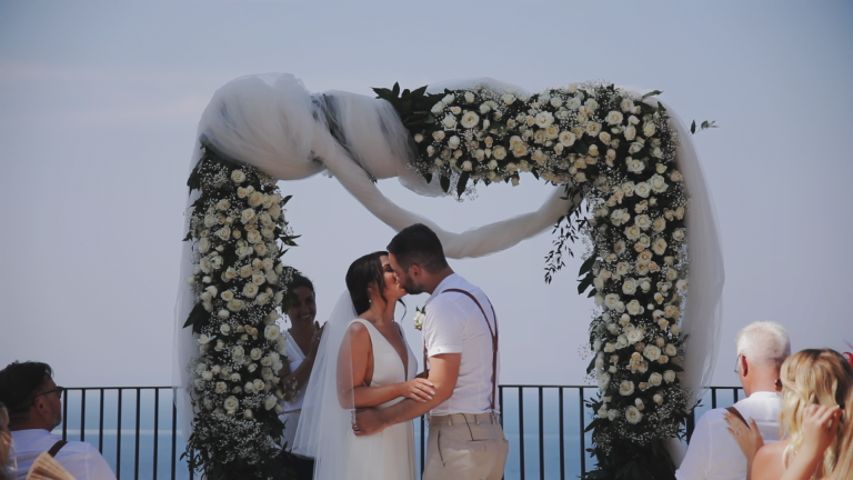 A Romantic clifftop Wedding on the Amalfi Coast