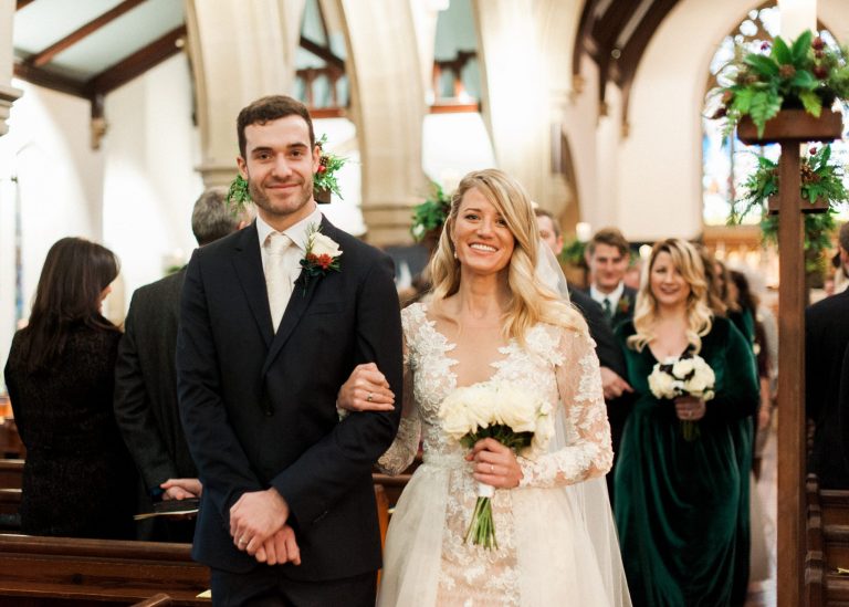 Be Inspired by This Gorgeous Perfect Winter’s day Wedding